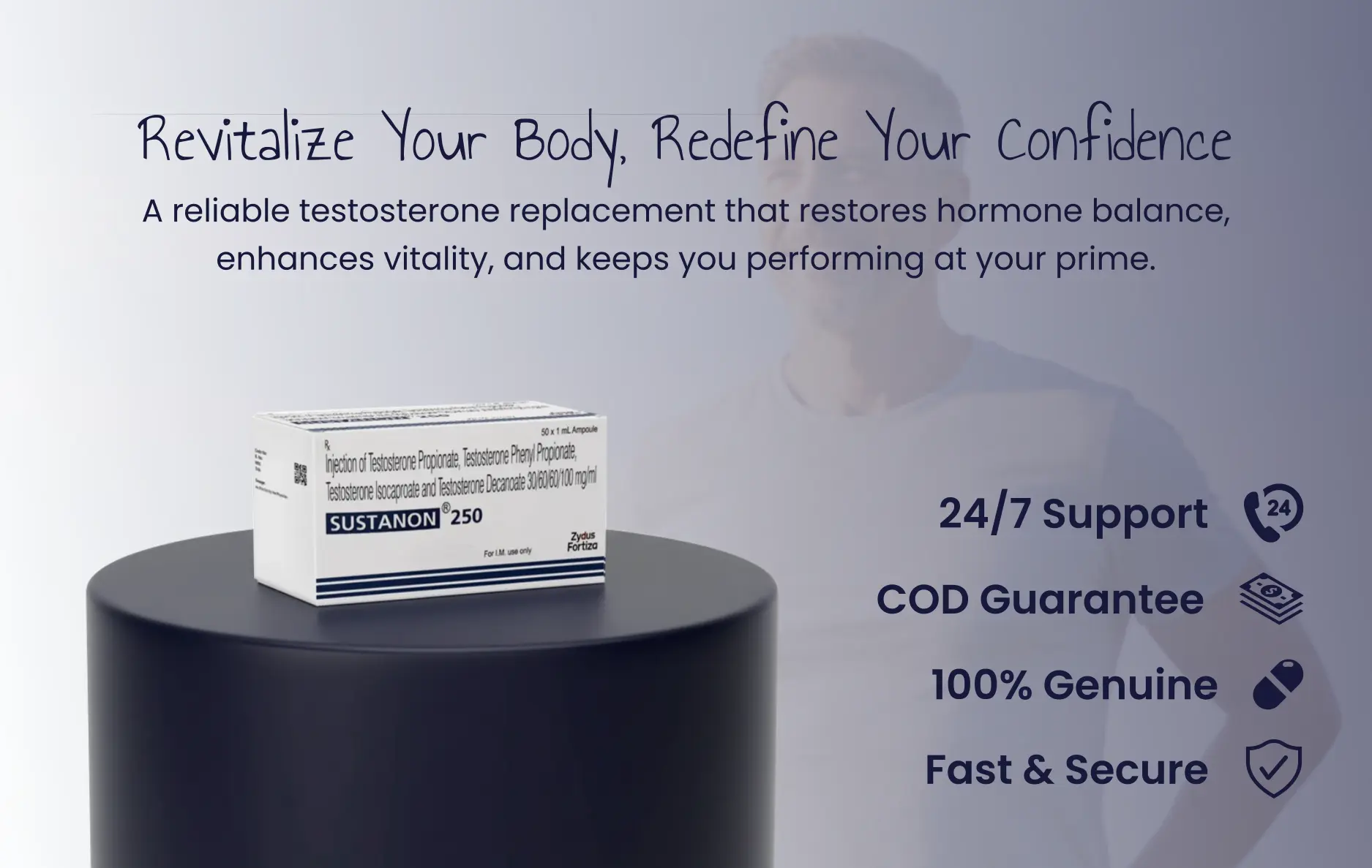 Sustanon 250 injectable testosterone esters – male hormone support therapy overview UK